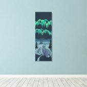 Impression d'art d'ours polaire (Insitu (Plancher de Bois))