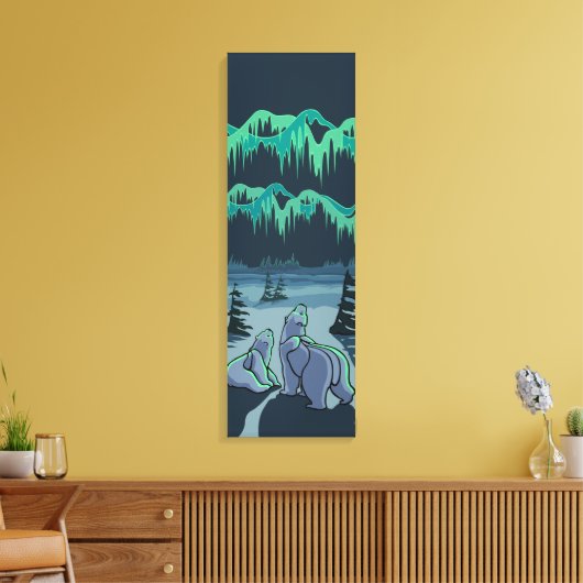 Impression d'art d'ours polaire (Insitu(Salon))