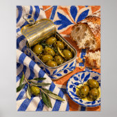 Impression d'art du dimanche de la boîte d'olive (Devant)