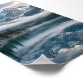 Impression d'art du lac sans vent (Coin)