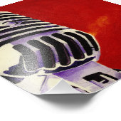 Impression d'art du microphone (Coin)