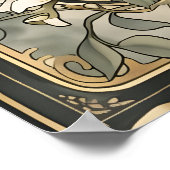 Impression d'art du soleil et de la lune célestes (Coin)