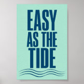 Impression d'art Easy as the Tide (Devant)