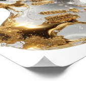 Impression d'art en argent ABSTRACT ART (Coin)