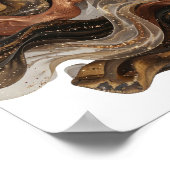 Impression d'art en or ABSTRACT ART Edgy (Coin)
