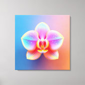 Impression d'art en toile orchidée (Recto)