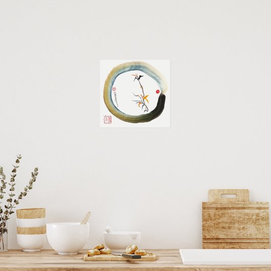 Impression d'art Enso Spring (Cuisine)