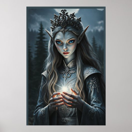 Impression d'art fantastique de Sylvarae Nightwhis (Devant)