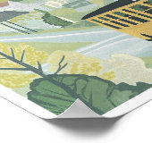 IMPRESSION D'ART FIN CHARMANTE DANS UN STYLE CAMPA (Coin)