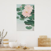 Impression d'art fine de nénuphar Ohara Koson Japo (Cuisine)