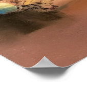 Impression d'art fleur pastel | Décoration murale  (Coin)