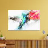 Impression d'art floral à l'aquarelle représentant (Insitu(Salon))