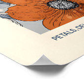 Impression d'art floral de pétales éthérés Botaniq (Coin)