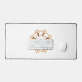 Impression d'art floral Mandala | Décor Boho (Clavier et souris)