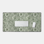Impression d'art floral vert souci de William Morr (Clavier et souris)