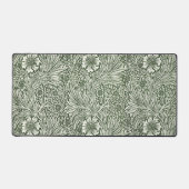 Impression d'art floral vert souci de William Morr (Recto)