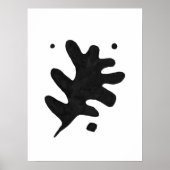 Impression d'Art Fondu Moderne, Gouache Noir (Devant)