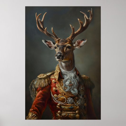 Impression d'art général de cerf victorien Maison (Devant)