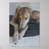 Impression d'art Greyhound (Devant)