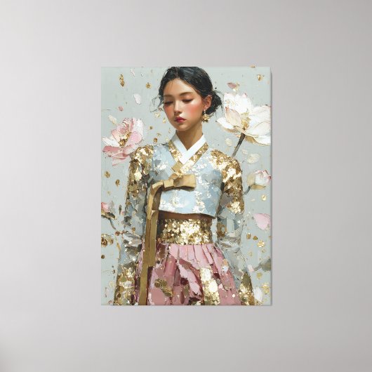 Impression d'art Hanbok moderne (Recto)