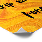 Impression d'art Honey Drip en or (Coin)