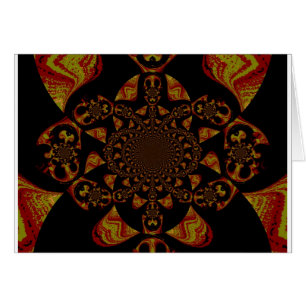 Impression d'art Kaleidoscope crâne