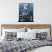Impression d'art Labrador noir Impression de Retri (Insitu(Chambre))