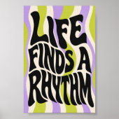 Impression d'art Life Finds a Rhythm (Devant)