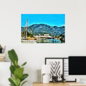 Impression d'art Marina Vallarta 0946 (Bureau à domicile)