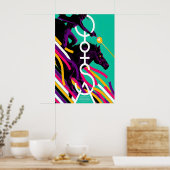 Impression d'art mat de l'affiche de concert repro (Cuisine)