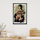 Impression d'art mat de l'affiche de concert repro (Cuisine)