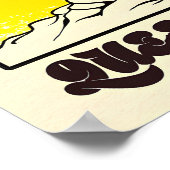Impression d'art mat de l'affiche de concert repro (Coin)
