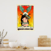 Impression d'art mat de l'affiche de concert repro (Cuisine)