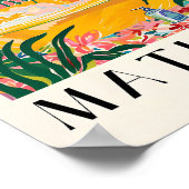 Impression D'Art Matisse, Alpaca Dans La Baignoire (Coin)