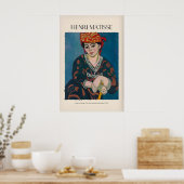 Impression d'art Matisse - Madras Rouge Rouge Head (Cuisine)