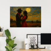Impression d'art Moonlight Two-Step (Bureau à domicile)