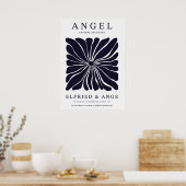 Impression d'art mural abstrait floral Matisse ble (Cuisine)