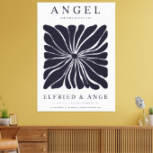 Impression d'art mural abstrait floral Matisse ble (Insitu(Salon))