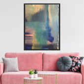 Impression d'art mural abstrait sur toile (Insitu(Salon))