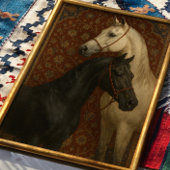 Impression d'art mural animal de style vintage Che