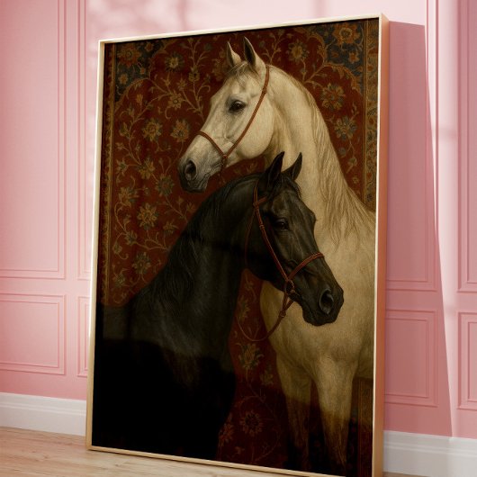 Impression d'art mural animal de style vintage Che