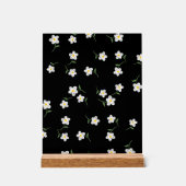 Impression d'art mural botanique Midnight Daisy (Recto)