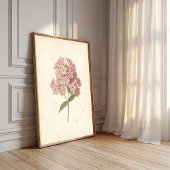 Impression d'art mural botanique Phlox