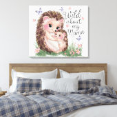 Impression d'art mural d'animaux mignons pour mama (Insitu(Chambre))