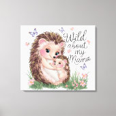 Impression d'art mural d'animaux mignons pour mama (Recto)