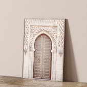 Impression d'art mural d'arche marocaine en terre