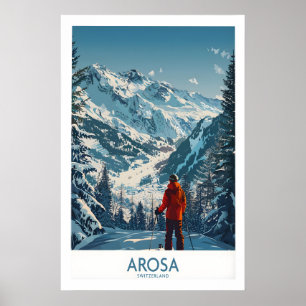 Impression d'art mural d'Arosa Suisse 1