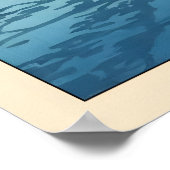 Impression d'art mural d'automne Scène de rivière  (Coin)