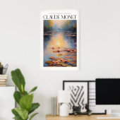 Impression d'art mural de Claude Monet (Bureau à domicile)