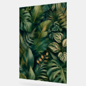 Impression d'art mural de feuilles botaniques trop (Angle)
